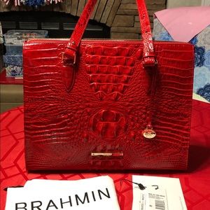Brahmin Anywhere Tote (Carnation)